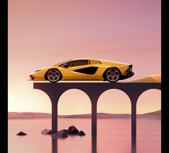 03 - 由俄罗斯创作者Yegor  Zhuldybin设计的Countach LPI 800-4海报系列.jpg